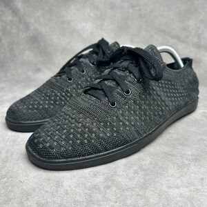 SUAVS The Zilker Charcoal Black Gray Knit Shoes Sz Mens 9 Womens 11 EU 42